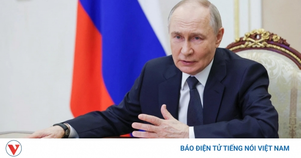 Tổng thống Nga Putin tuyên bố sẵn sàng đàm phán trực tiếp với Ukraine
