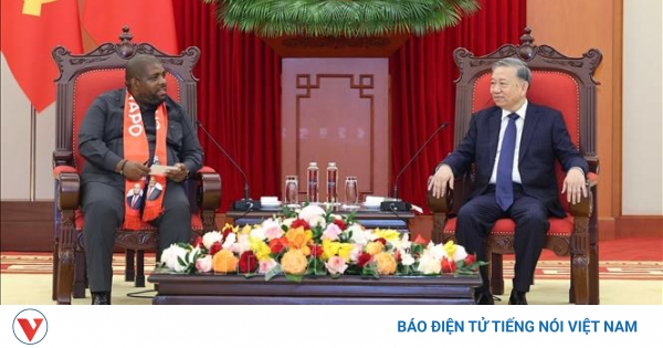 Tổng Bí thư Tô Lâm tiếp lãnh đạo Đảng Mặt trận giải phóng Mozambique