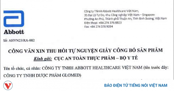 Abbott Healthcare Việt Nam Tự Thu Hồi Sản Phẩm: Nguyên Nhân và Hậu Quả Cần Biết