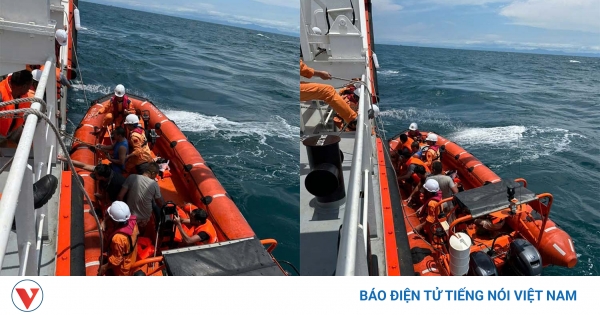 Cứu hộ thành công 11 thuyền viên tàu than chìm ngoài khơi Hà Tĩnh: Sức khỏe ổn định, tinh thần minh mẫn