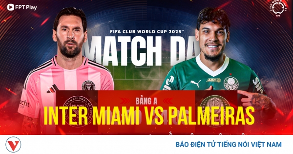 Inter Miami vs Palmeiras 경기 장면