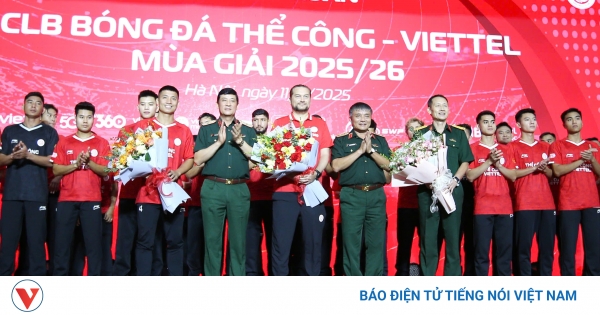 Thể Công Viettel Tuyên Bố Quyết Chiến V-League 2025/2026: Ngọn Cờ Đầu Vô Địch!