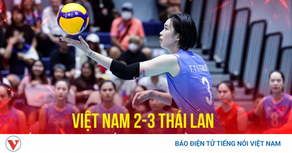ĐT bóng chuyền nữ Việt Nam để thua đáng tiếc trước Thái Lan ở chung kết SEA V.League