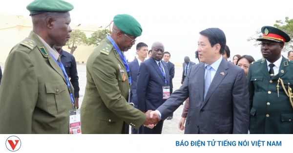 Chủ tịch nước Lương Cường thăm Trụ sở Đảng Phong trào Nhân dân Giải phóng Angola