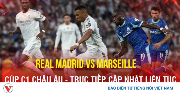 Real Madrid vs Marseille 경기 이미지