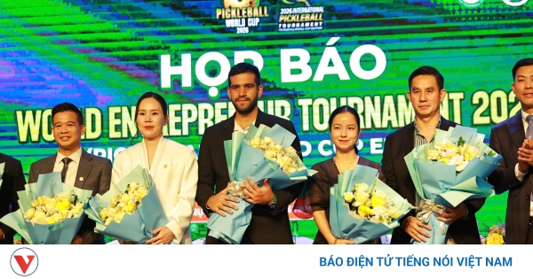 Công bố giải Pickleball World Cup dành riêng cho doanh nhân 2026