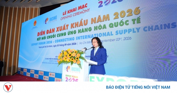 Chuỗi sự kiện kết nối chuỗi cung ứng hàng hóa quốc tế 2026