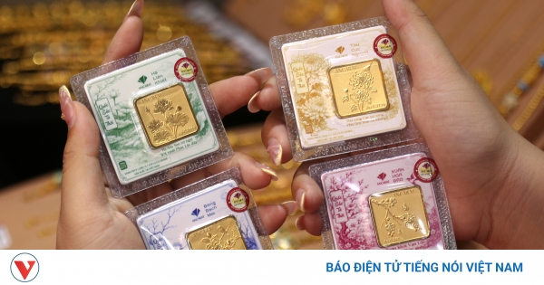 Giá vàng SJC giảm 600.000 đồng/lượng vào ngày 7/9