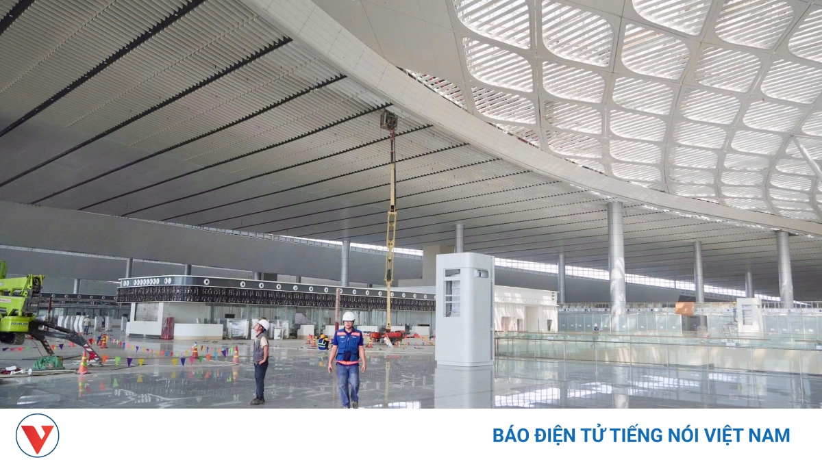 Nhà ga sân bay Long Thành tăng tốc hoàn thiện, chuẩn bị vận hành thử