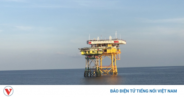 Những hình ảnh mới nhất về Nhà giàn DK1 giữa biển khơi
