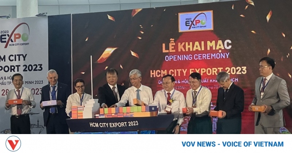 2023 export forum and trade fair opens in Ho Chi Minh City