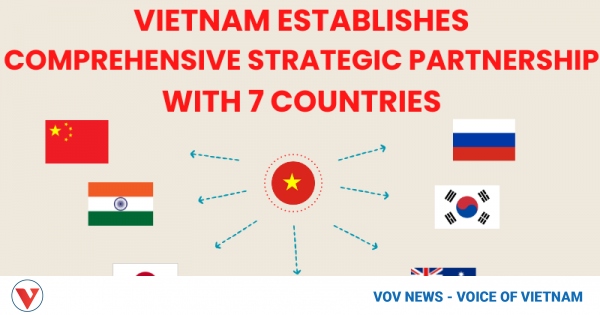 How many countries has VN established comprehensive strategic ...