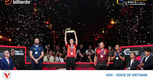 Ko Ping Chung wins 2025 Men’s 10-Ball World Championship in Vietnam