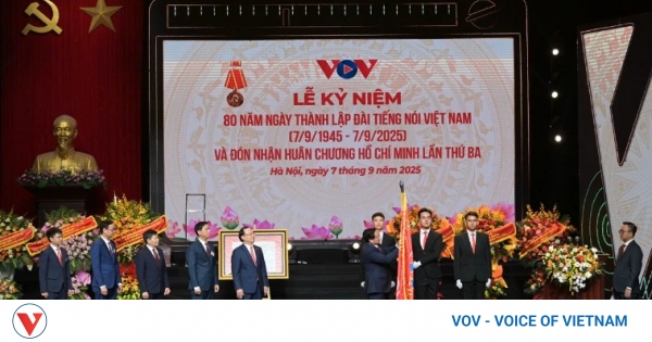 VOV marks 80th founding anniversary, honoured with Ho Chi Minh Order
