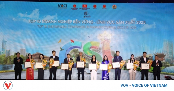 Vietnam announces top 100 sustainable businesses for 2025
