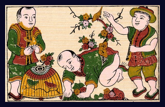 ドンホー版画　バクニン省　Bac Ninh tranhb(1).jpg