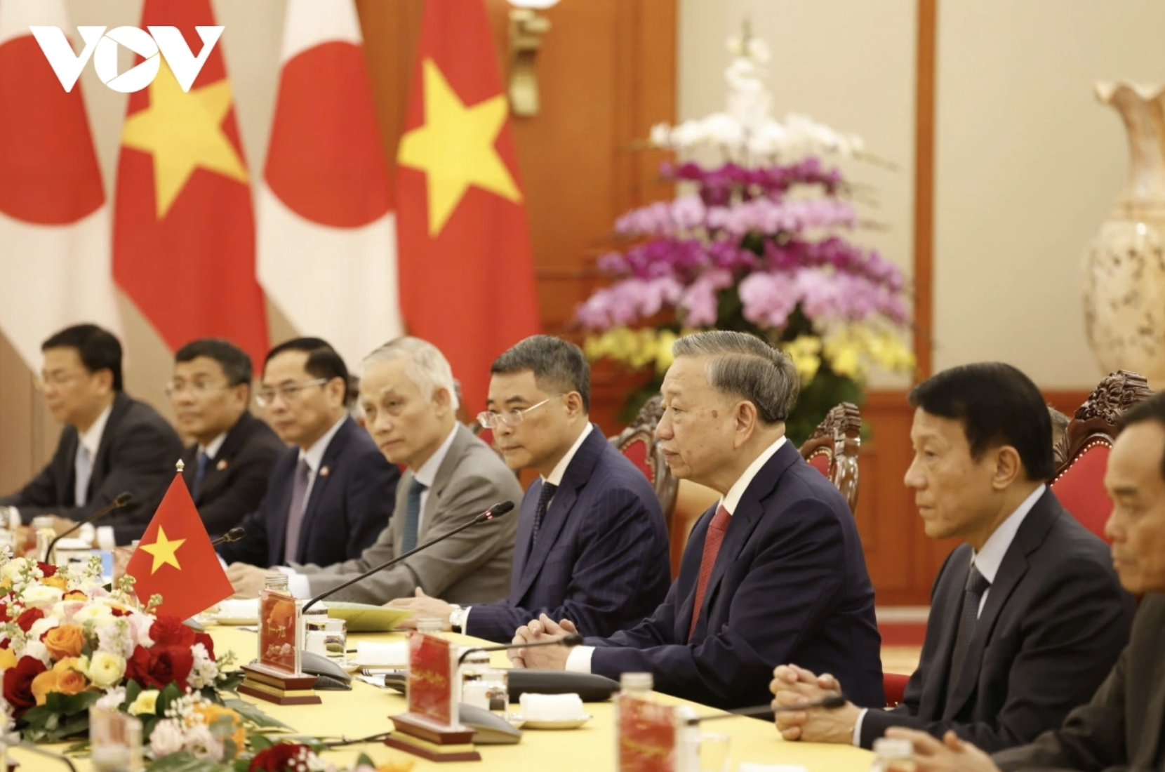 组图：苏林会见日本首相石破茂