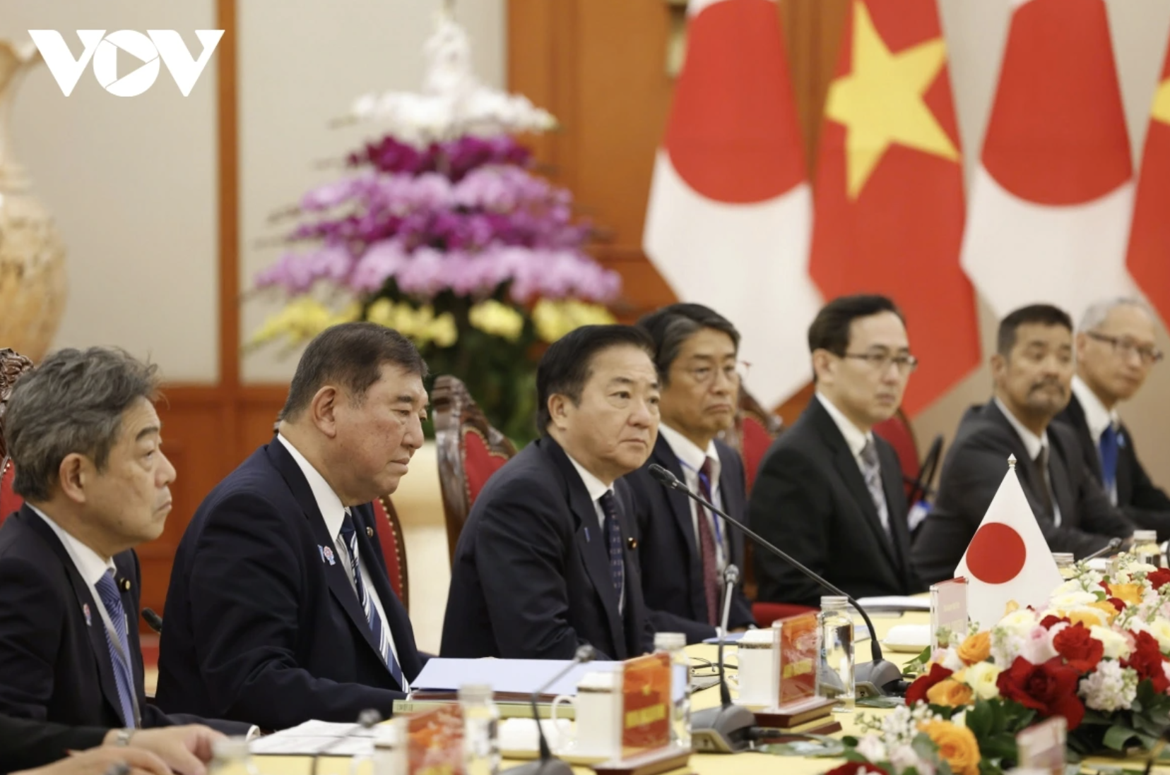 组图：苏林会见日本首相石破茂