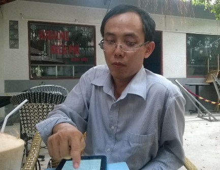  TS Doãn Minh Đăng đang mong lãnh đạo UBND TP Cần Thơ giải quyết vấn đề một cách cặn kẽ 