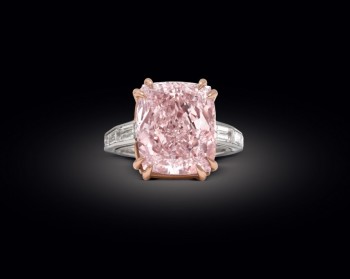 4. Nhẫn kim cương Graff Pink – 46,2 triệu USD
