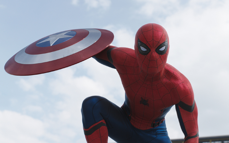 Spider Man bất ngờ lộ diện trong “Captain America: Civil War“ 
