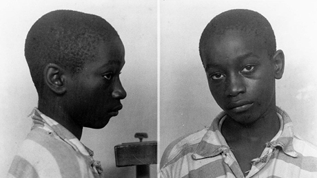 Hình ảnh của cậu bé da đen vô tội George Stinney Jr trong hồ sơ được lưu giữ của bang Nam Carolina.