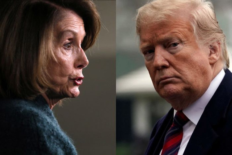Ông Trump chế giễu bà Pelosi “bị rụng răng” khi trả lời họp báo | VOV.VN