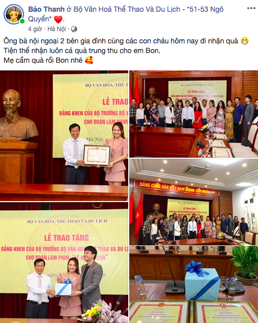 dan dien vien "ve nha di con" han hoan khoe bang khen cua bo van hoa hinh 4
