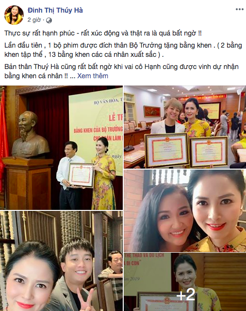 dan dien vien "ve nha di con" han hoan khoe bang khen cua bo van hoa hinh 9