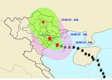 Ứng phó bão số 1: Thái Bình, Quảng Ninh ra công điện khẩn