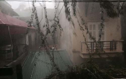 Ảnh hưởng bão số 1: Hà Nội đề phòng mưa dông, gió giật mạnh